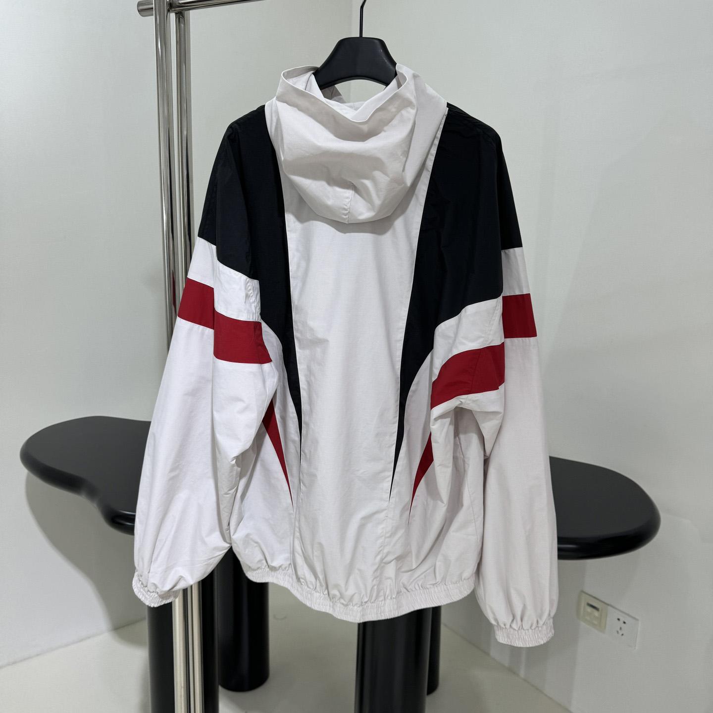Balenciaga 3B Sports Icon Pull-Over Tracksuit Jacket - EUR FASHION