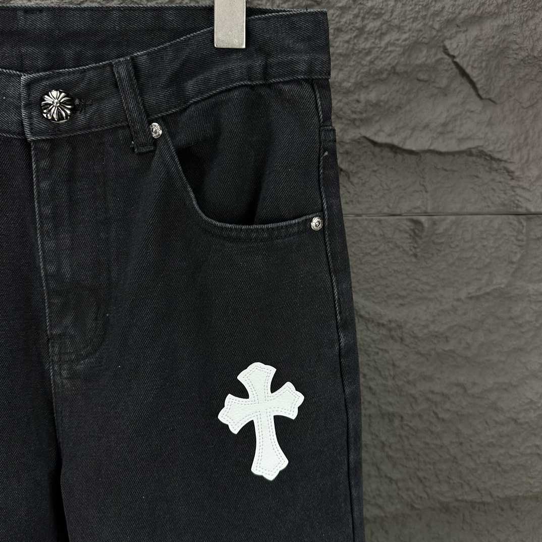 Chrome Hearts Straight Leg Jeans - EUR FASHION