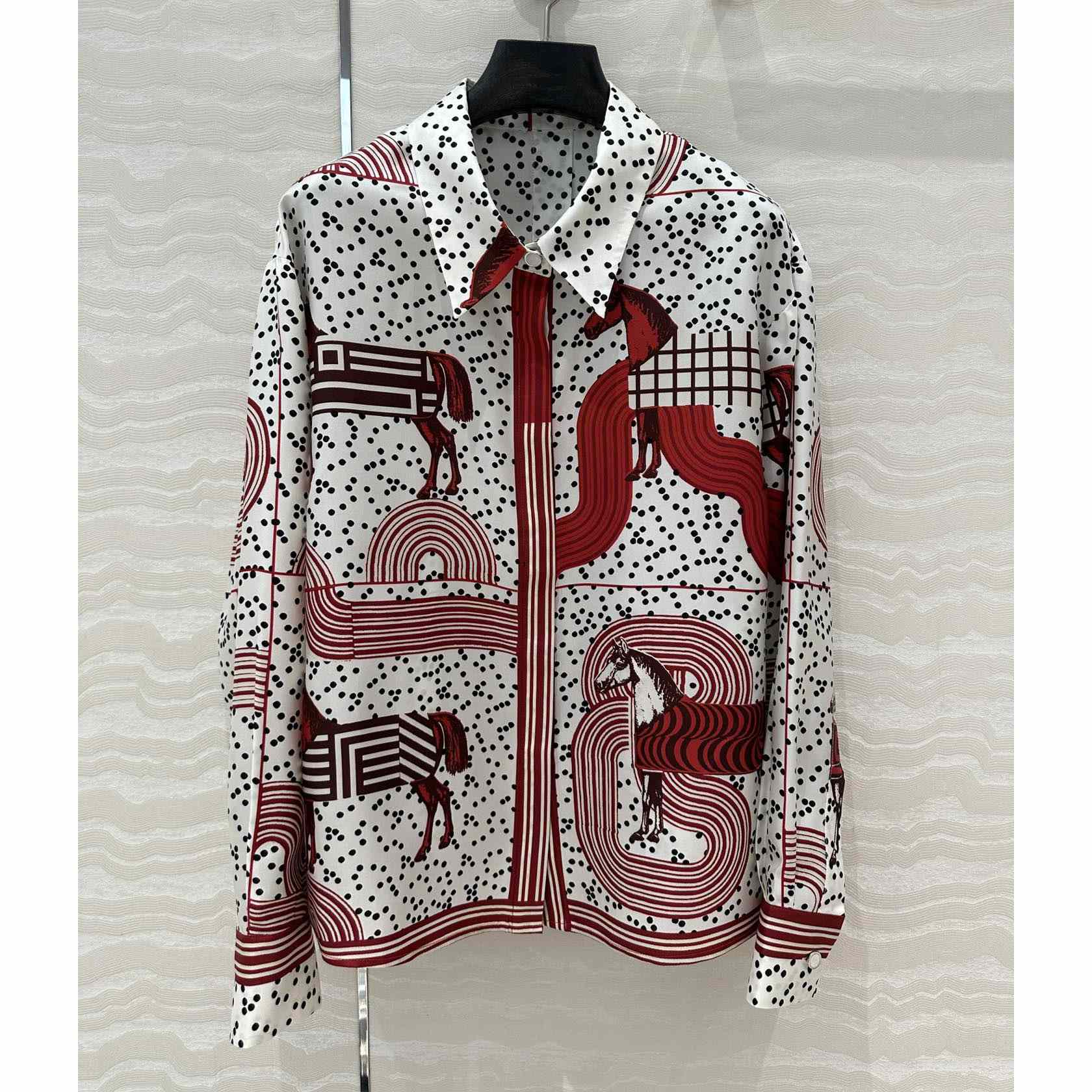 Hermes "Garde-Robe Pop" Shirt - EUR FASHION