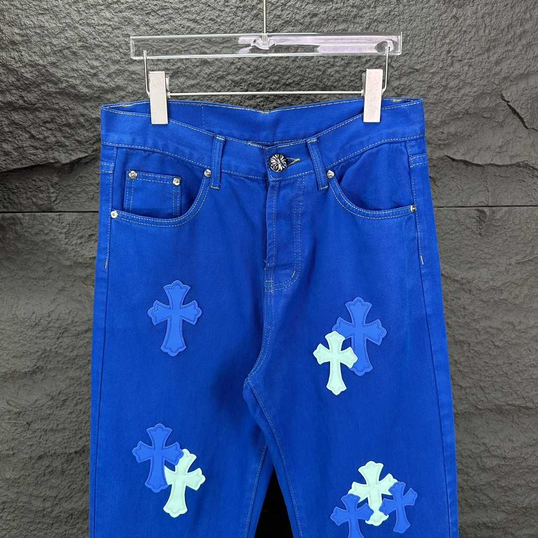 Chrome Hearts Straight Leg Jeans - EUR FASHION
