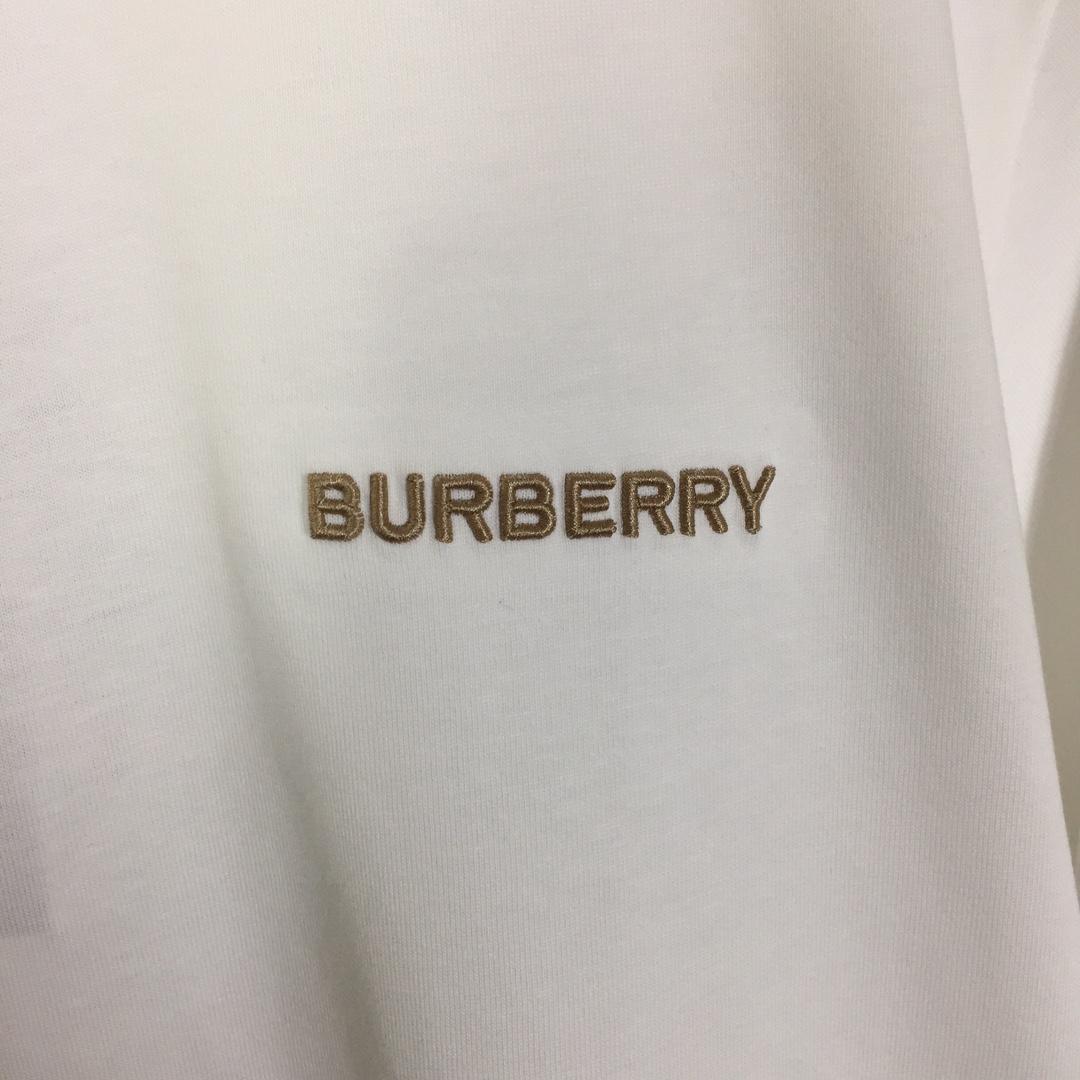 Burberry Check Cotton T-shirt - EUR FASHION