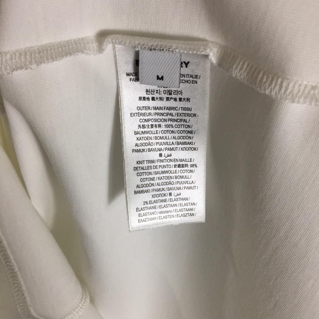Burberry Check Cotton T-shirt - EUR FASHION
