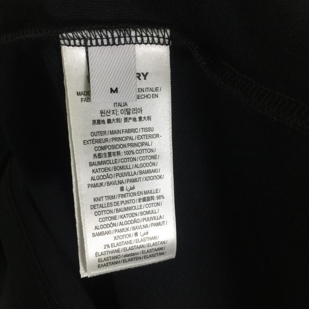 Burberry Check Cotton T-shirt - EUR FASHION