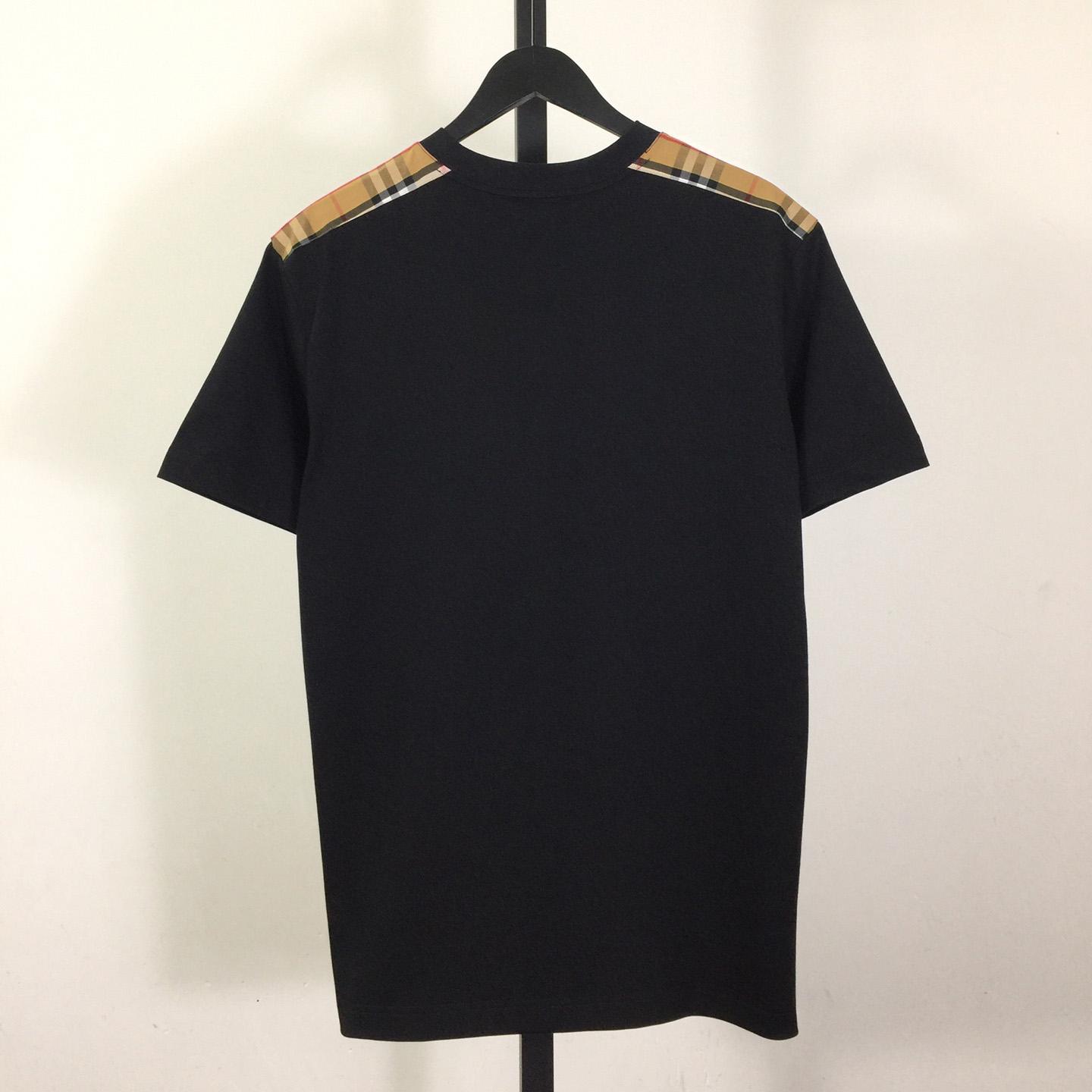 Burberry Check Cotton T-shirt - EUR FASHION