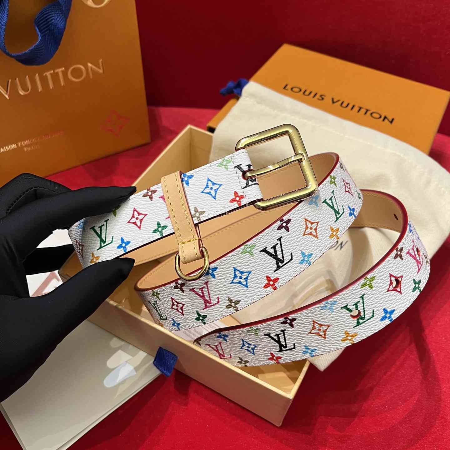 Louis Vuitton LV x TM LV D-Ring 30mm Belt   M8981W - EUR FASHION