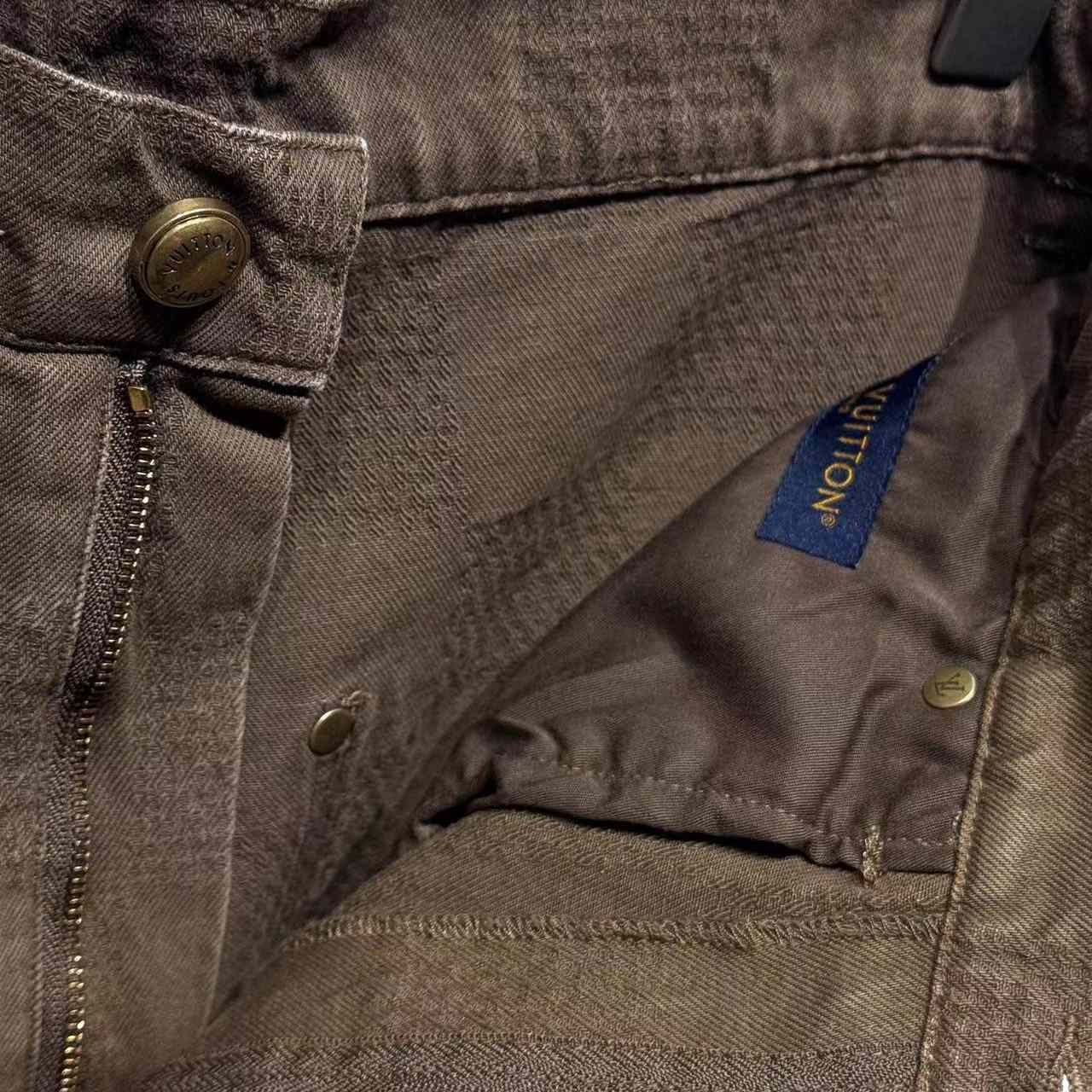 Louis Vuitton Damier Denim Shorts   - EUR FASHION