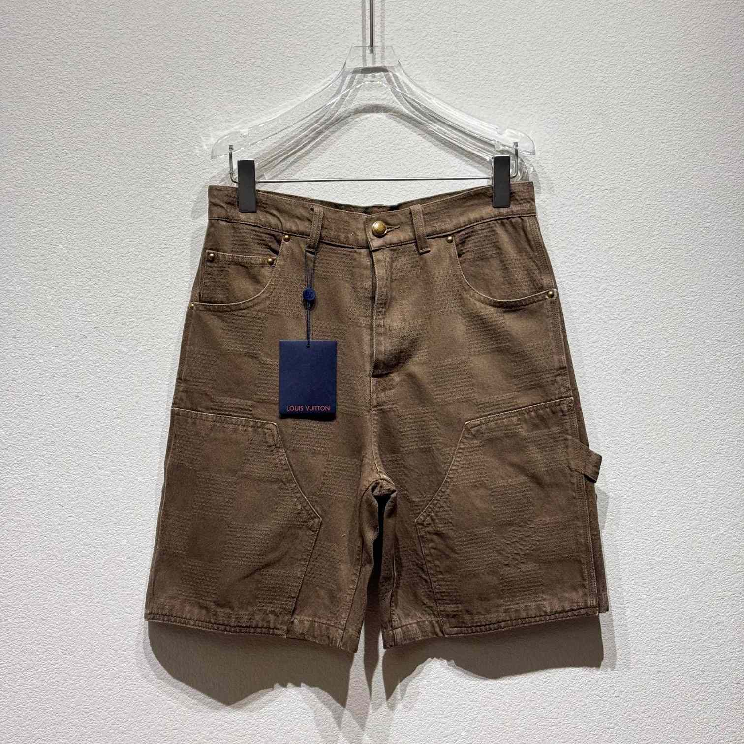 Louis Vuitton Damier Denim Shorts   - EUR FASHION