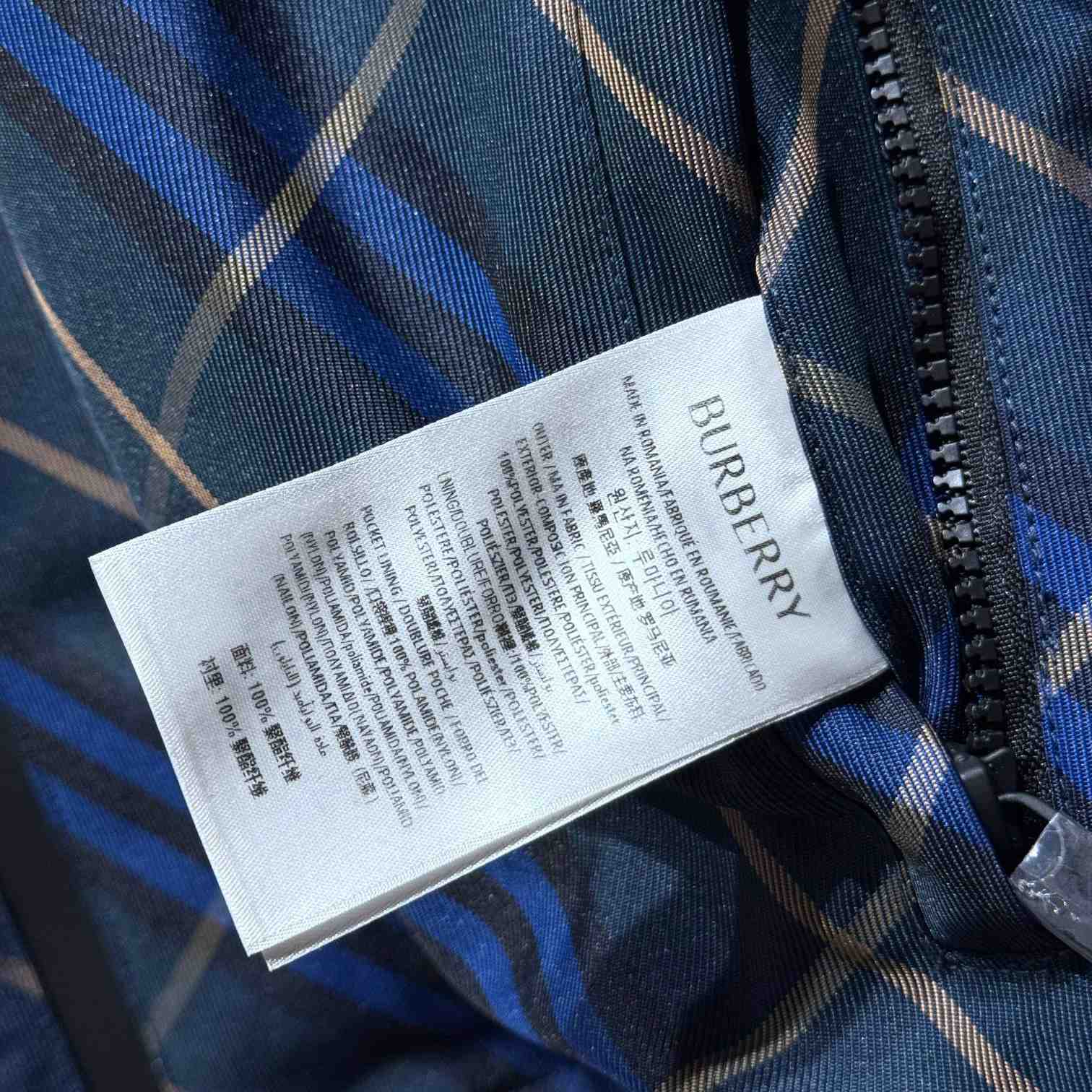Burberry Check Jacket - EUR FASHION