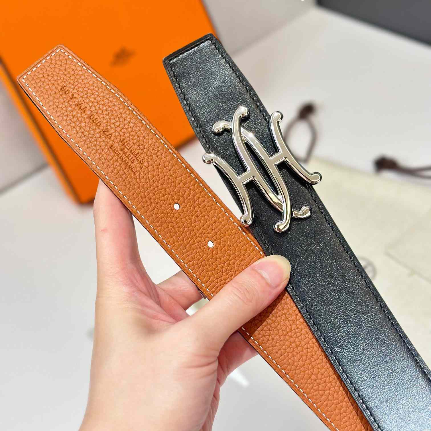 Hermes Neo Lift Belt Buckle & Reversible Leather Strap 38 mm - EUR FASHION