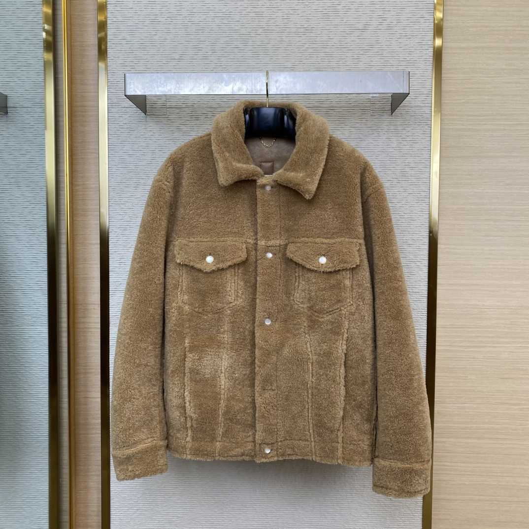 Louis Vuitton Shearling Trucker Jacket   1AGJGD - EUR FASHION