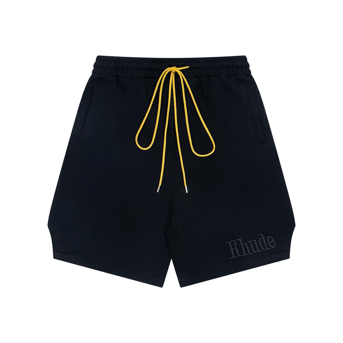 Rhude Embroidered Twill Logo Short - EUR FASHION