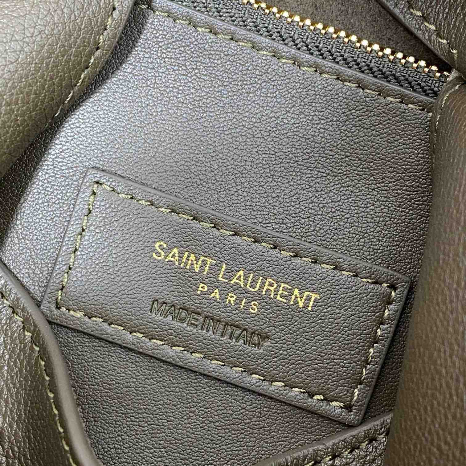 Saint Laurent LE 5 À 7 Supple Small In Grained Leather - EUR FASHION