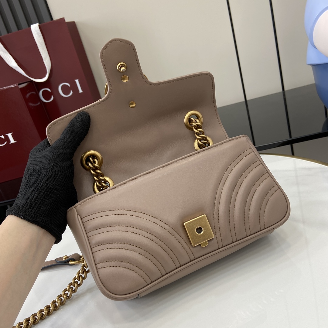 Gucci GG Marmont Mini Shoulder Bag - EUR FASHION