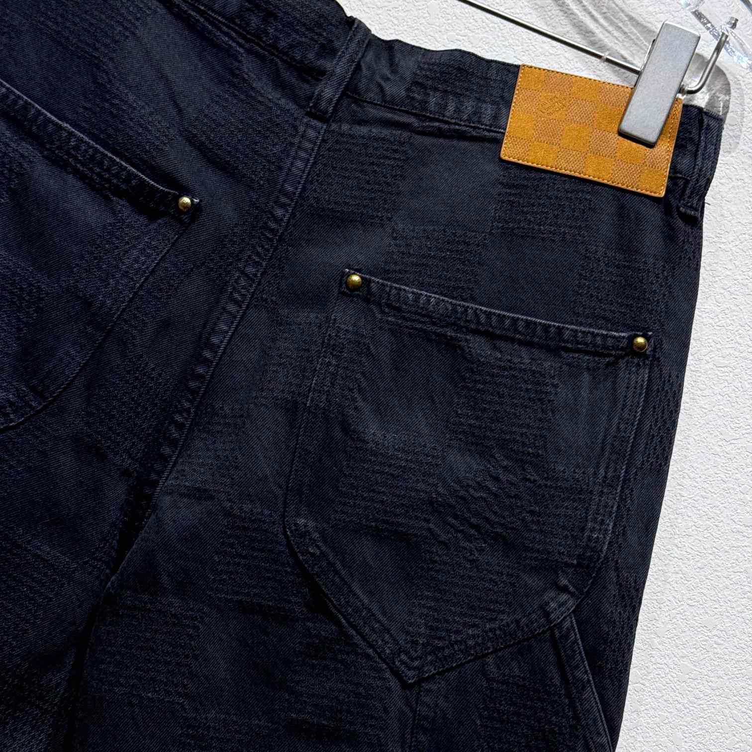 Louis Vuitton Damier Denim Shorts   - EUR FASHION