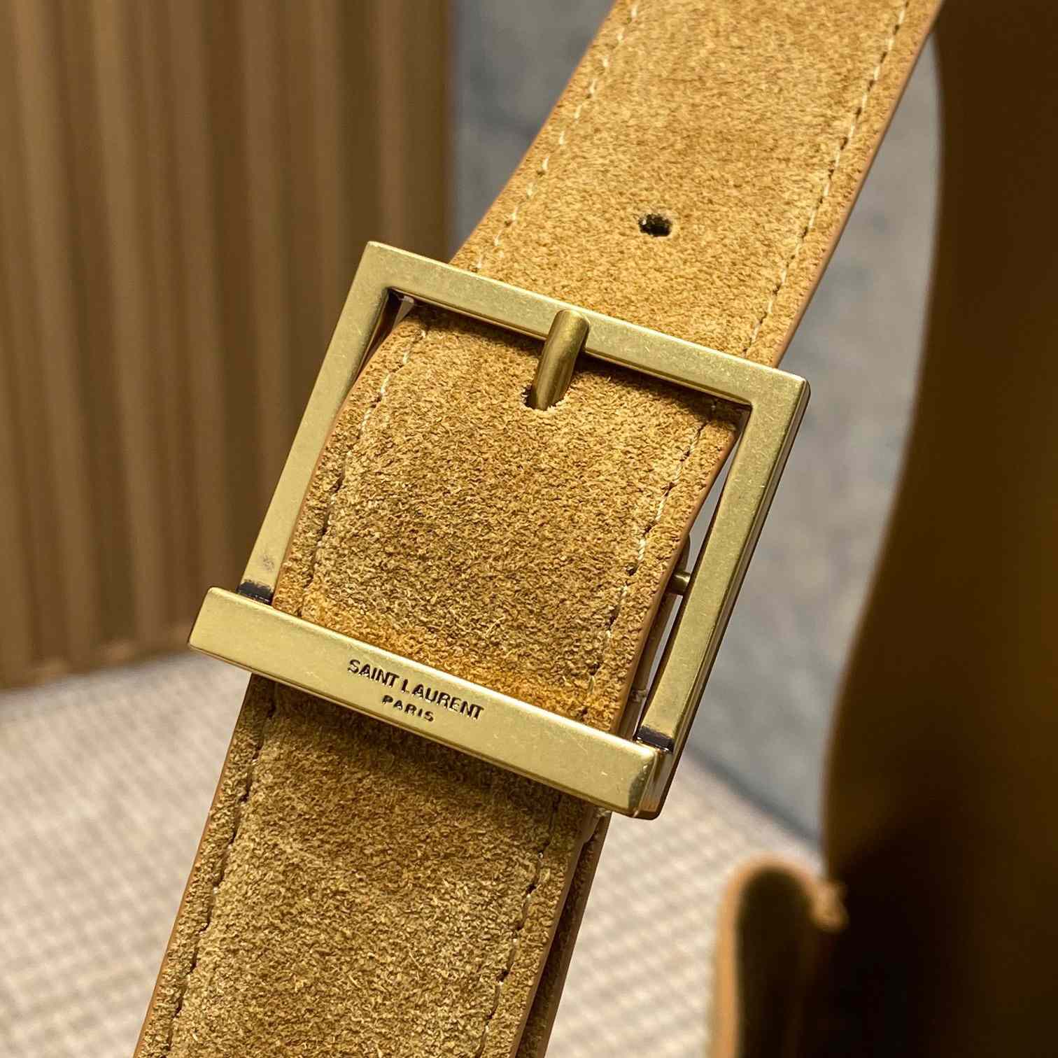 Saint Laurent LE 5 À 7 Supple Large In Suede - EUR FASHION