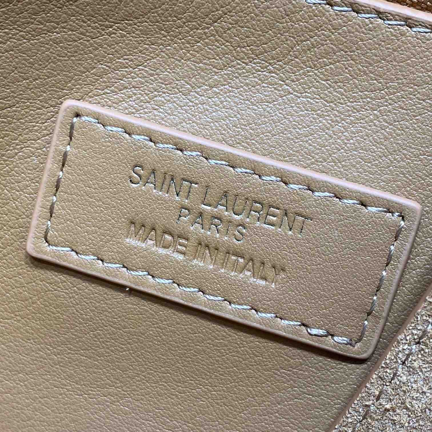 Saint Laurent LE 5 À 7 Supple Large In Suede - EUR FASHION