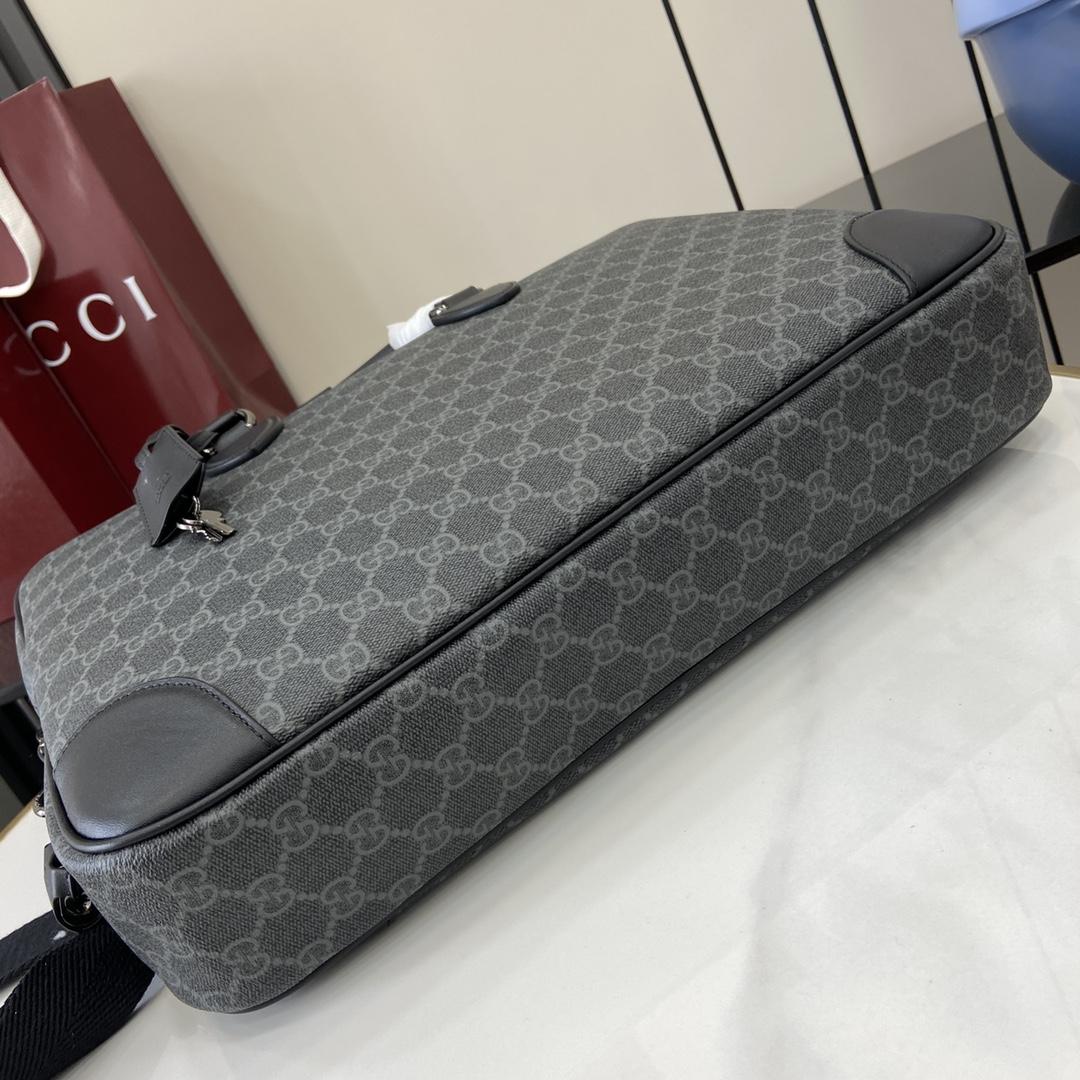 Gucci GG Emblem Medium Briefcase - EUR FASHION