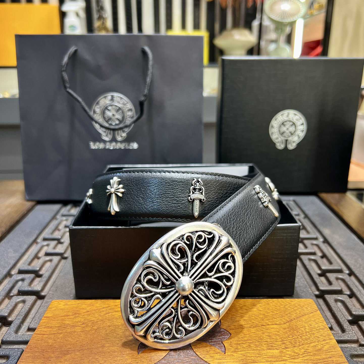 Chrome Hearts Vintage Belt  38mm - EUR FASHION