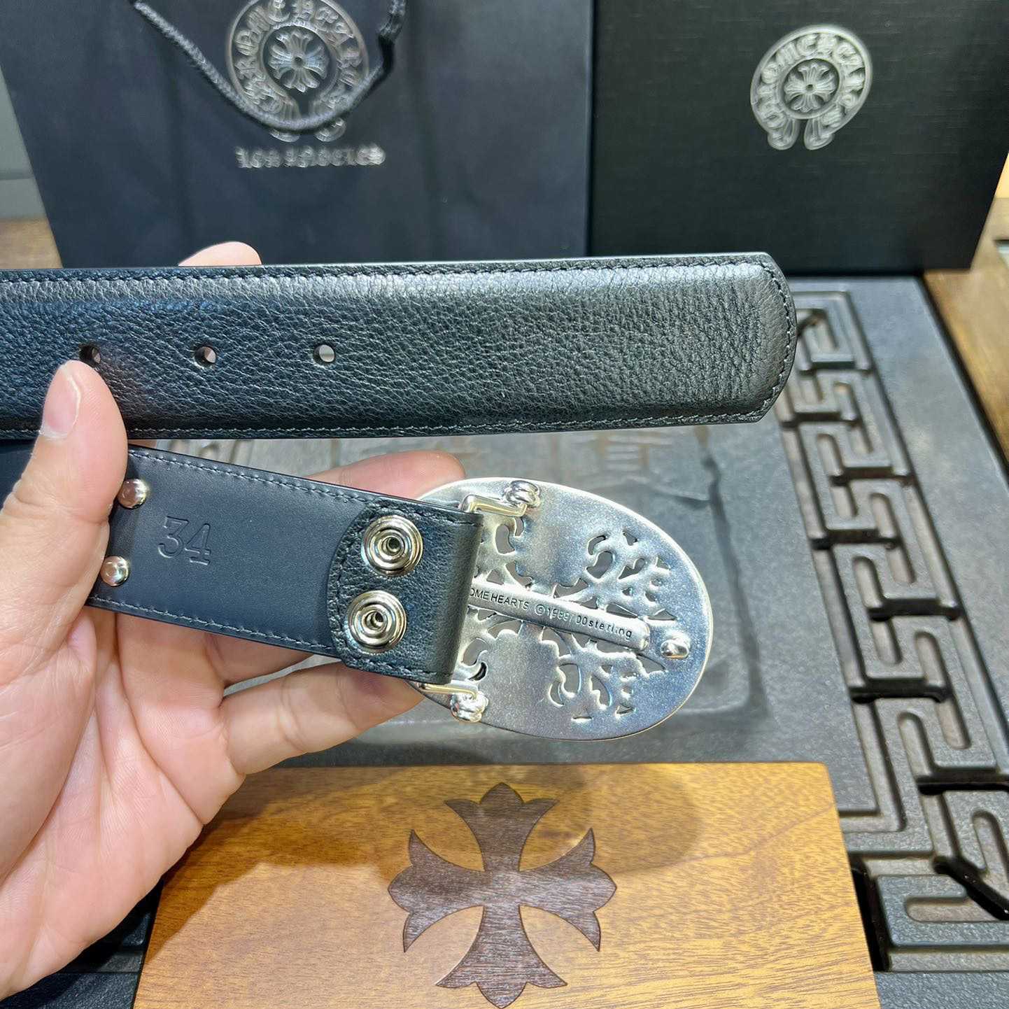 Chrome Hearts Vintage Belt  38mm - EUR FASHION