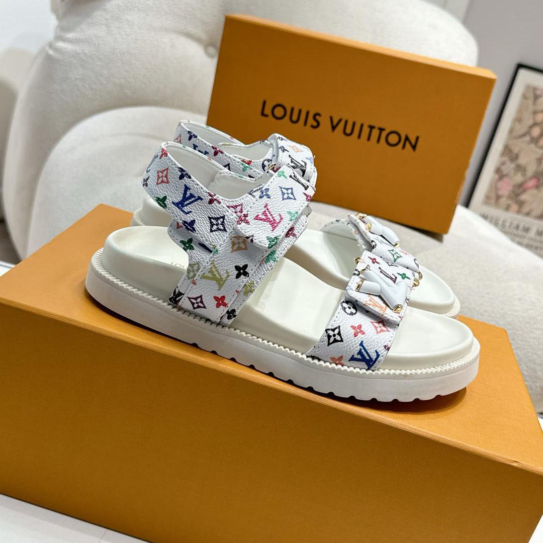 Louis Vuitton LV x TM LV Sunset Flat Comfort Sandal   1AGXEX - EUR FASHION