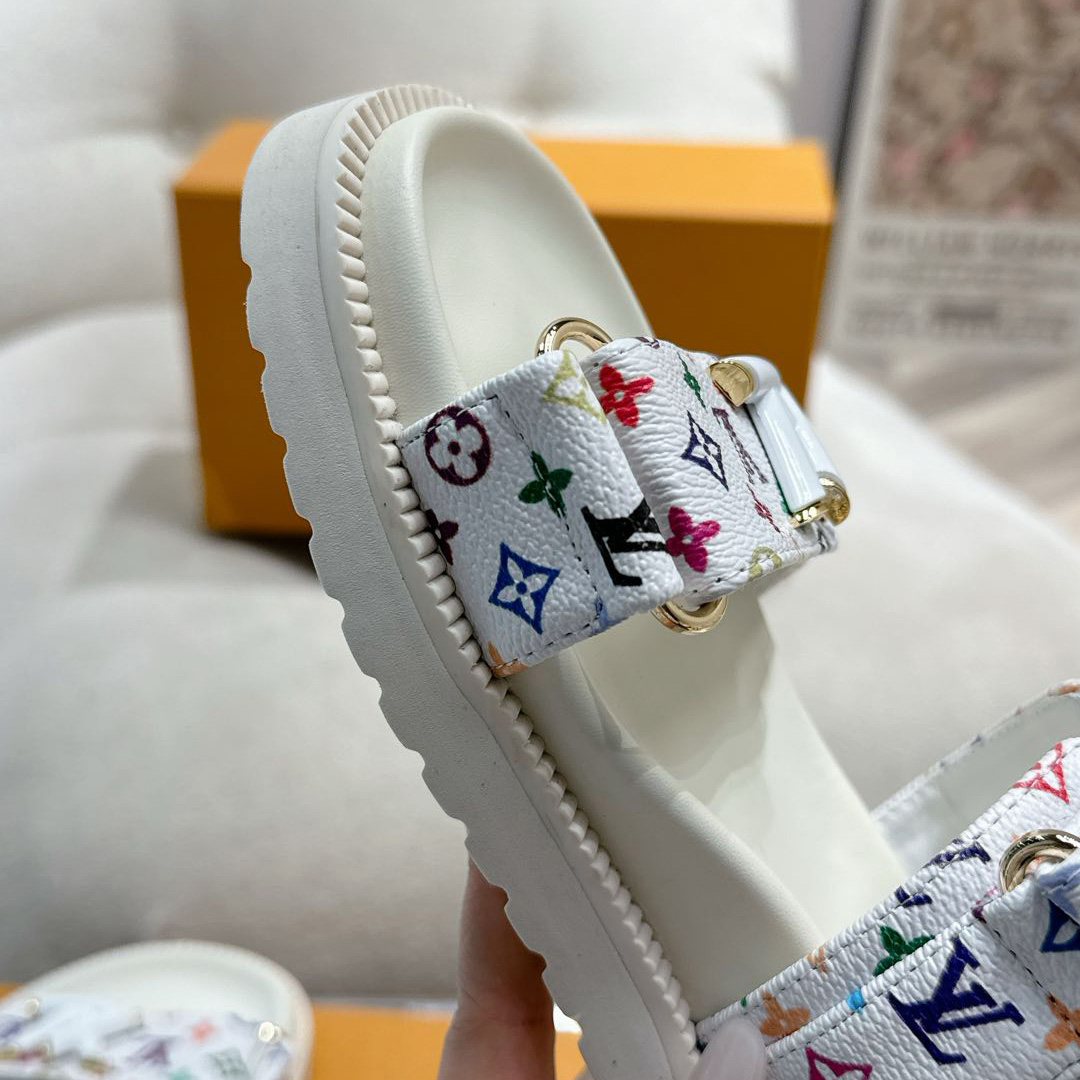 Louis Vuitton LV x TM LV Sunset Flat Comfort Sandal   1AGXEX - EUR FASHION