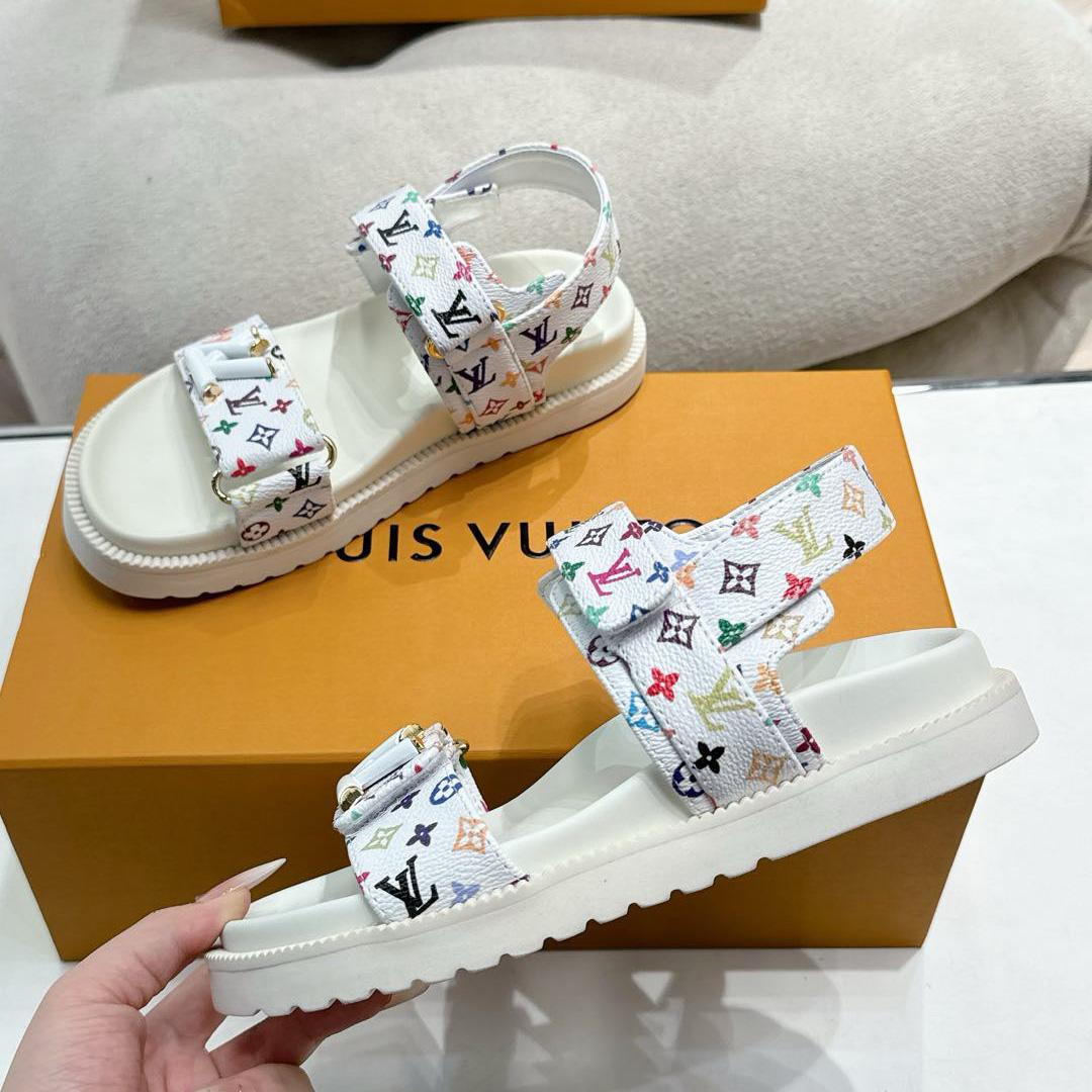 Louis Vuitton LV x TM LV Sunset Flat Comfort Sandal   1AGXEX - EUR FASHION
