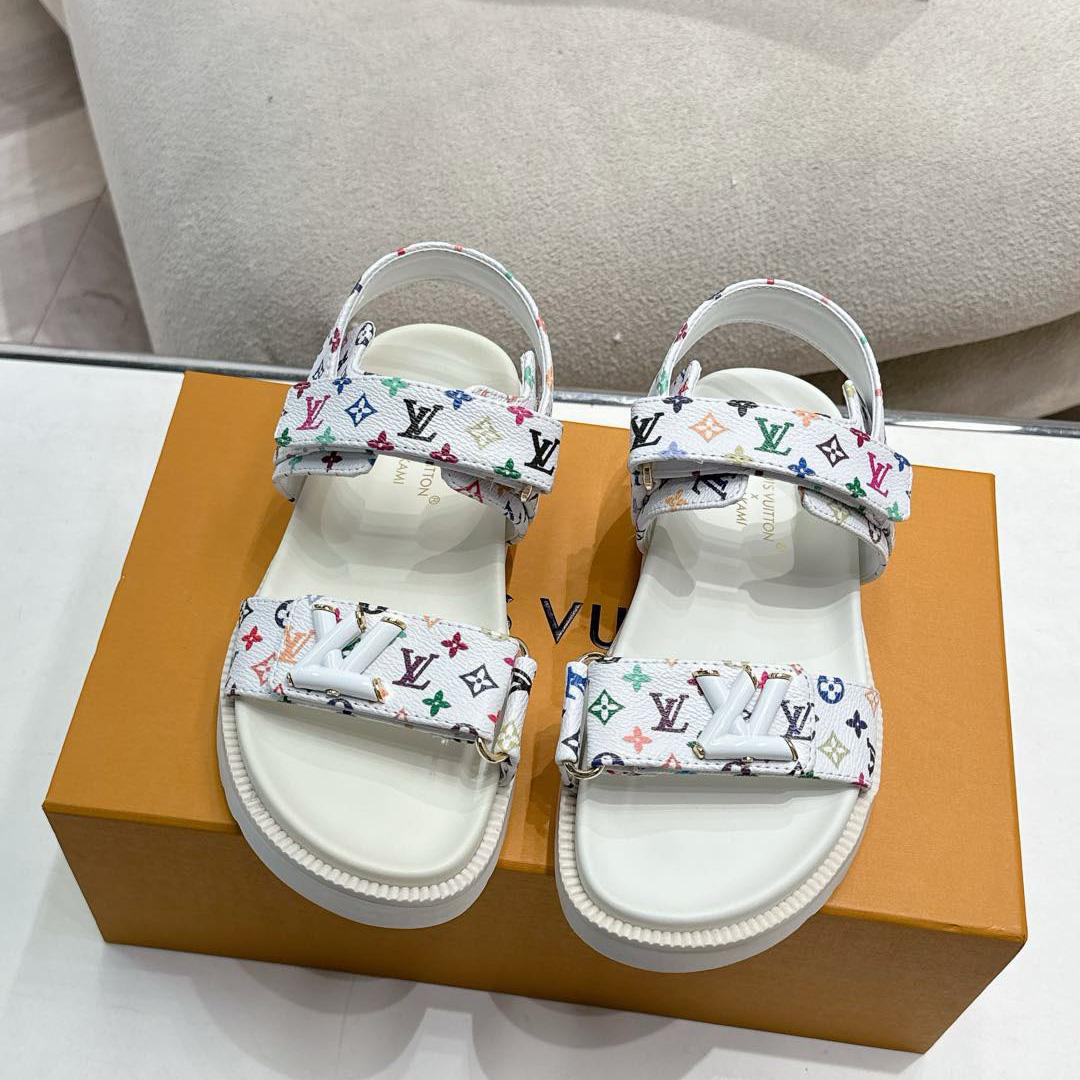 Louis Vuitton LV x TM LV Sunset Flat Comfort Sandal   1AGXEX - EUR FASHION