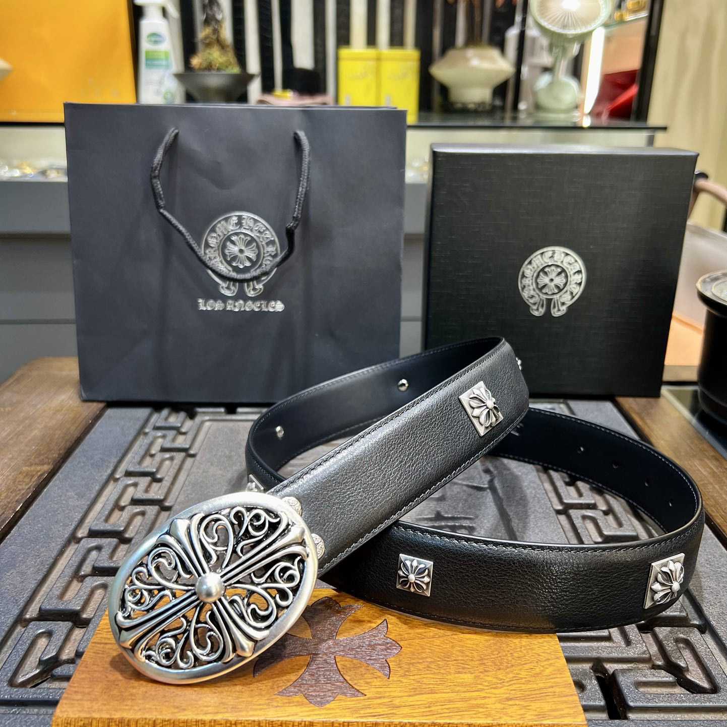 Chrome Hearts Vintage Belt  38mm - EUR FASHION