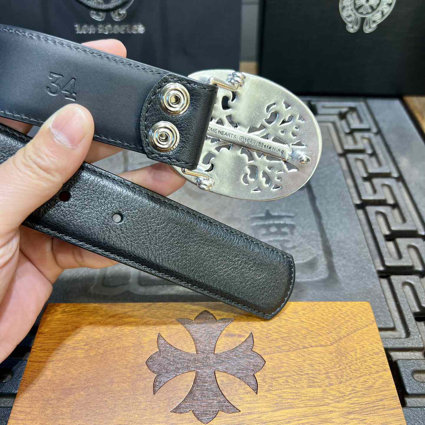 Chrome Hearts Vintage Belt  38mm - EUR FASHION