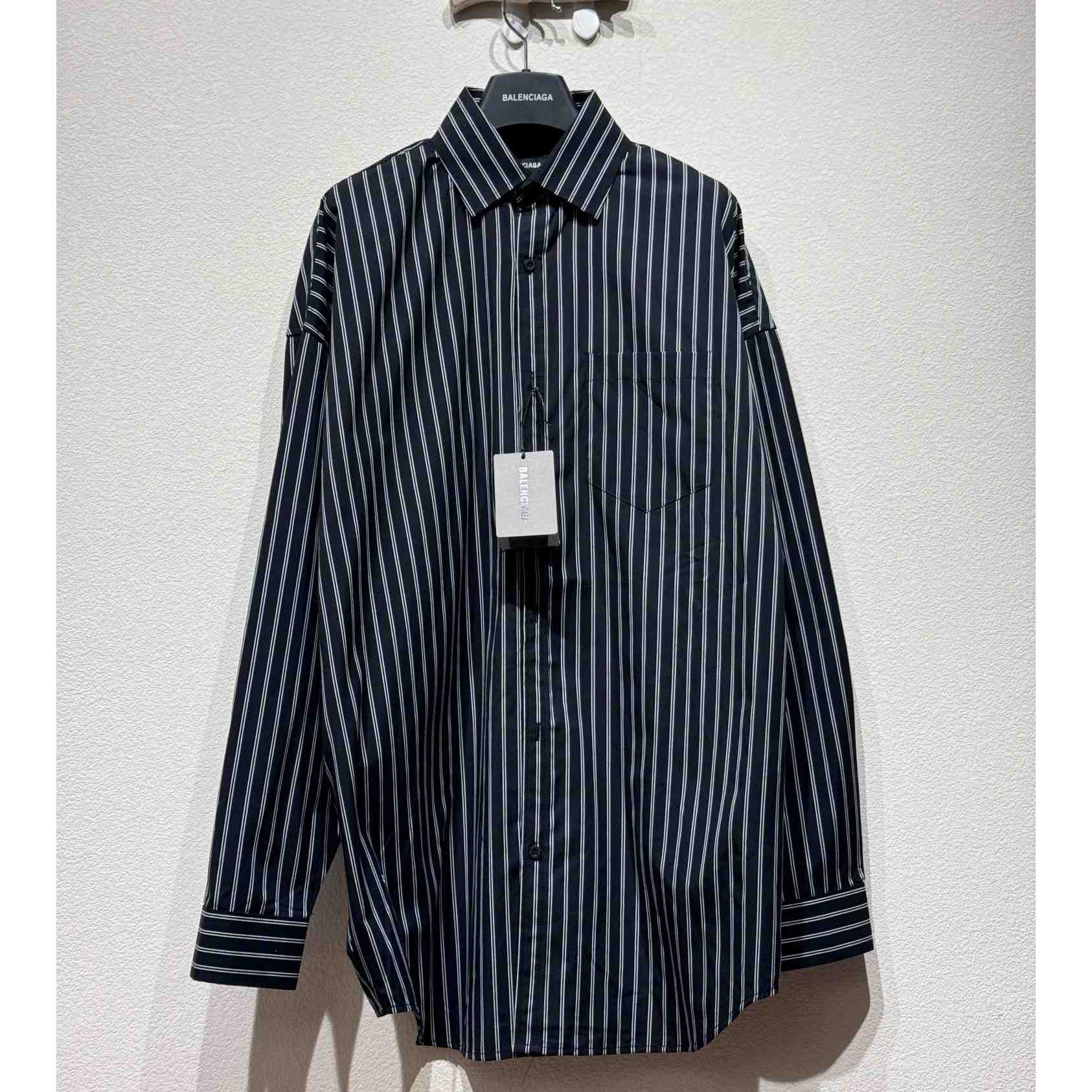 Balenciaga Pinstriped Shirt - EUR FASHION
