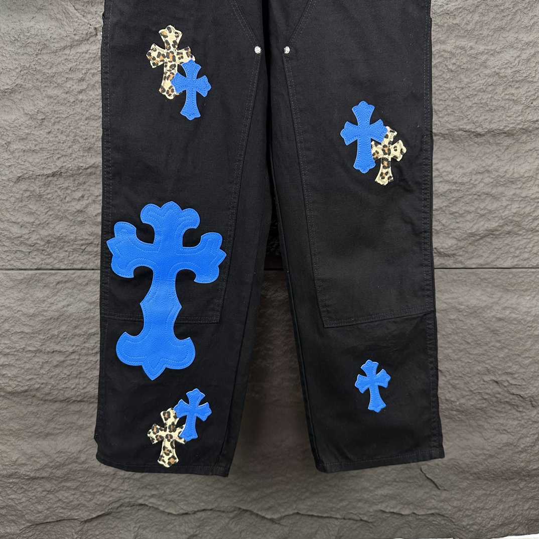 Chrome Hearts Straight Leg Jeans - EUR FASHION