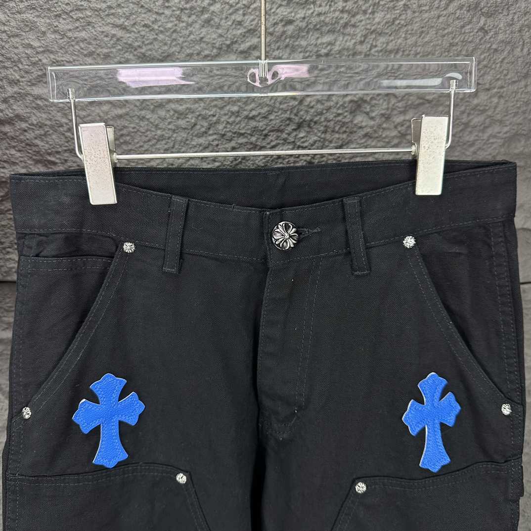 Chrome Hearts Straight Leg Jeans - EUR FASHION