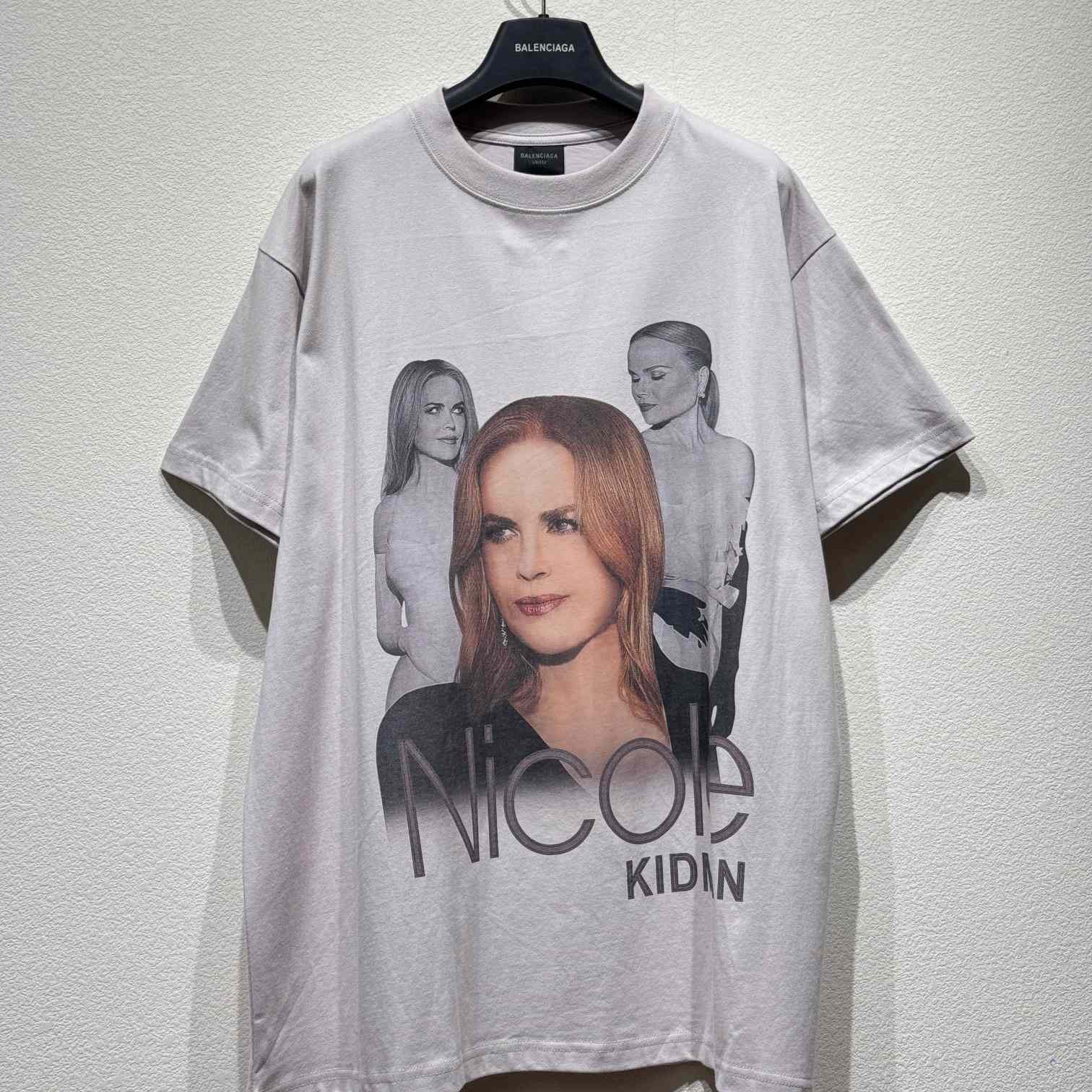 Balenciaga Nicole Kidman Oversized T-Shirt - EUR FASHION