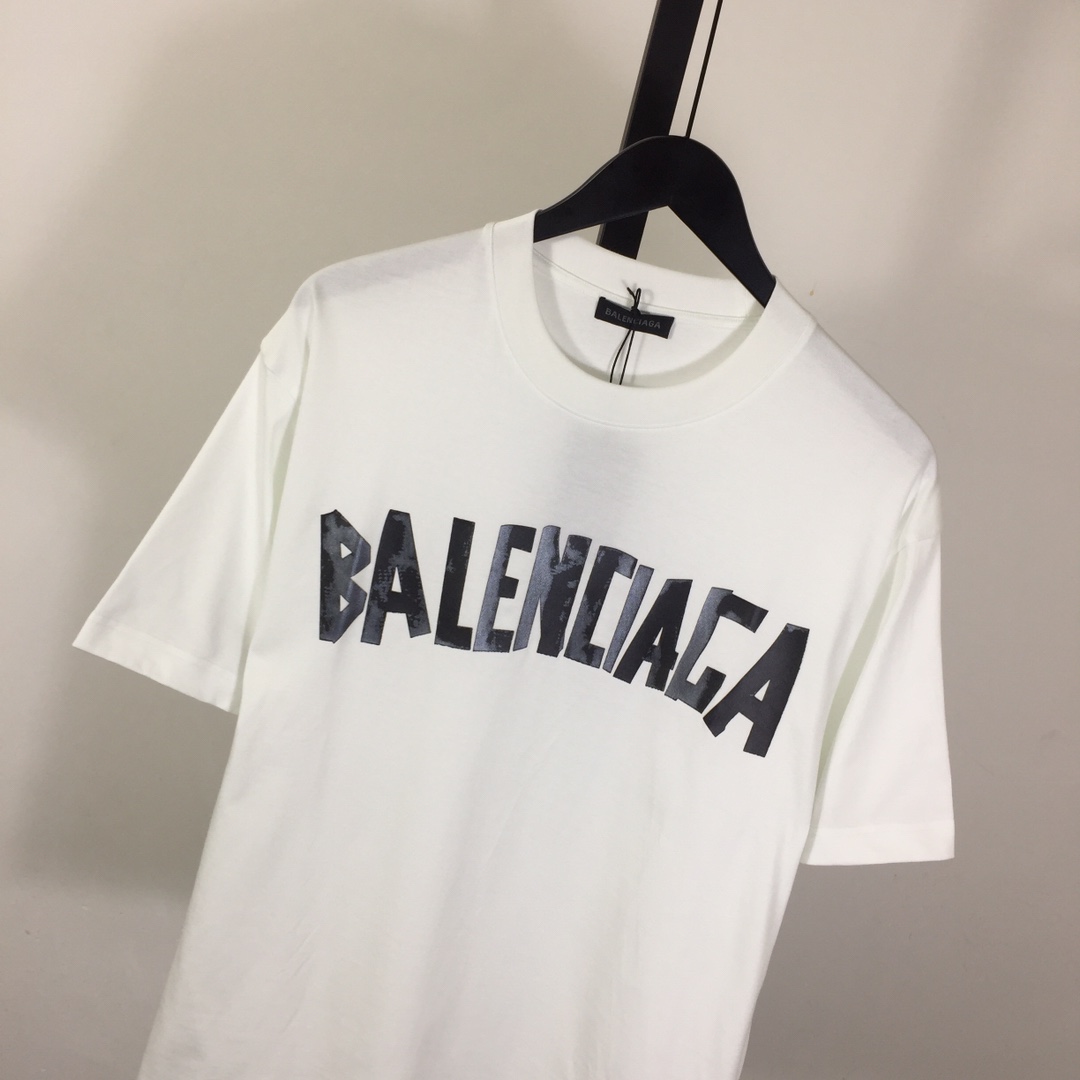 Balenciaga Tape Type T-Shirt - EUR FASHION