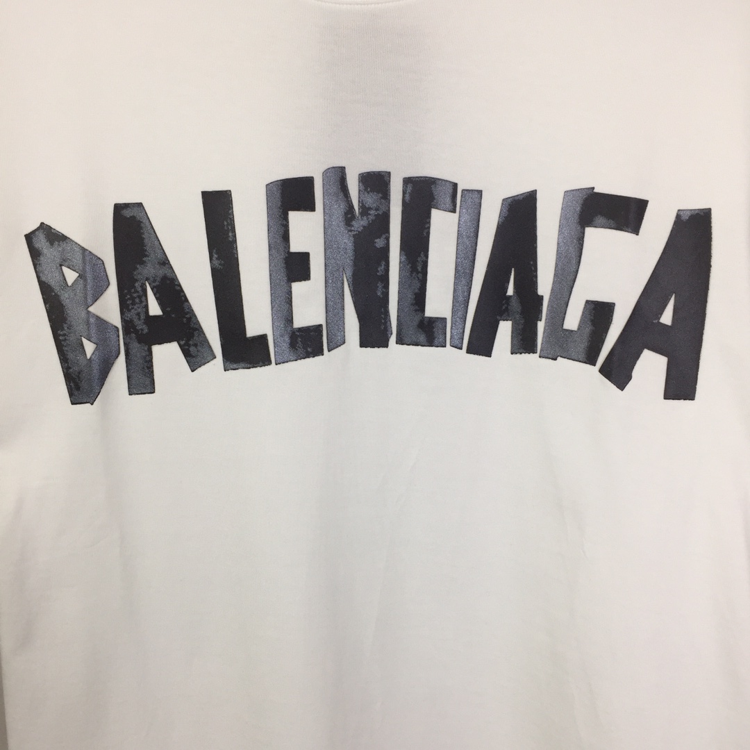 Balenciaga Tape Type T-Shirt - EUR FASHION