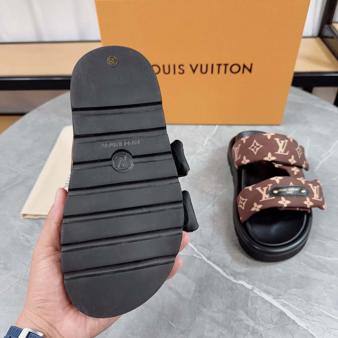 Louis Vuitton Pool Pillow Flat Comfort Mule - EUR FASHION