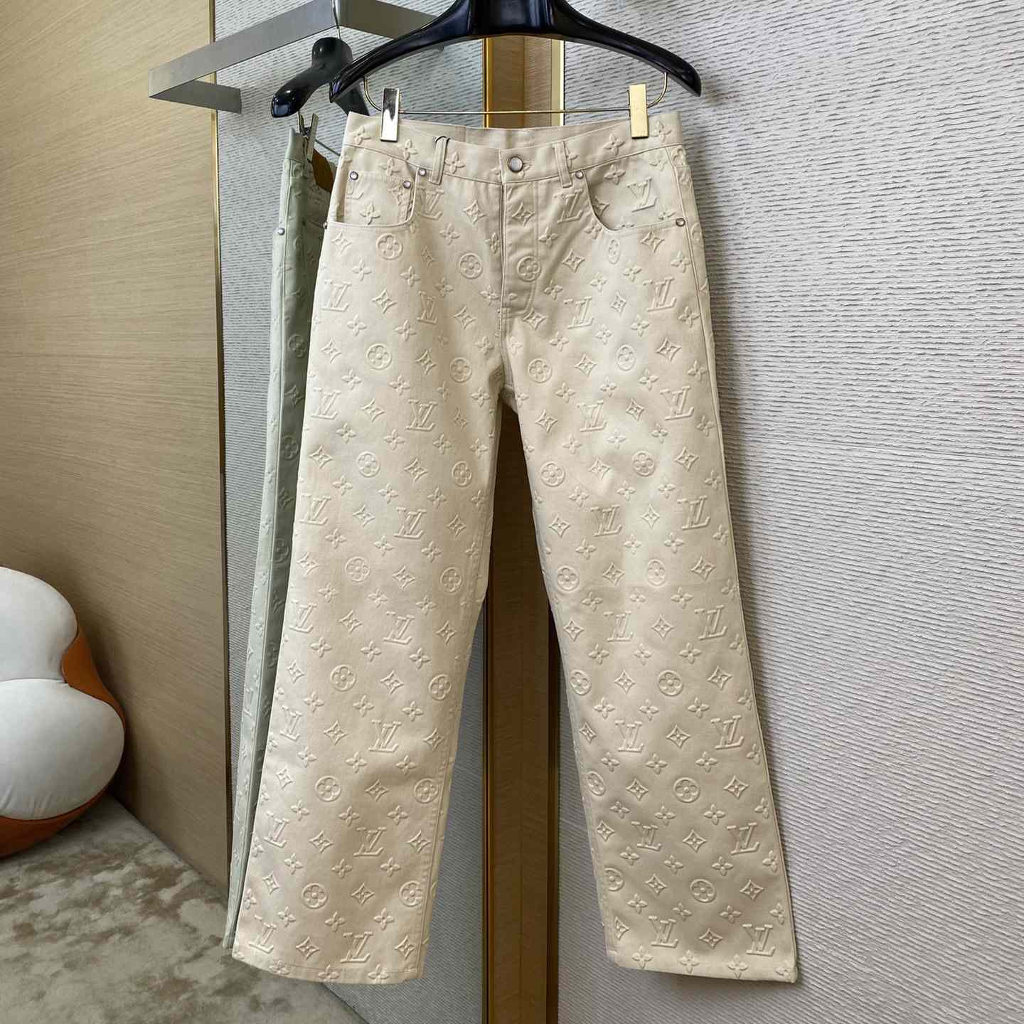 Louis Vuitton Damier Denim Pants - EUR FASHION