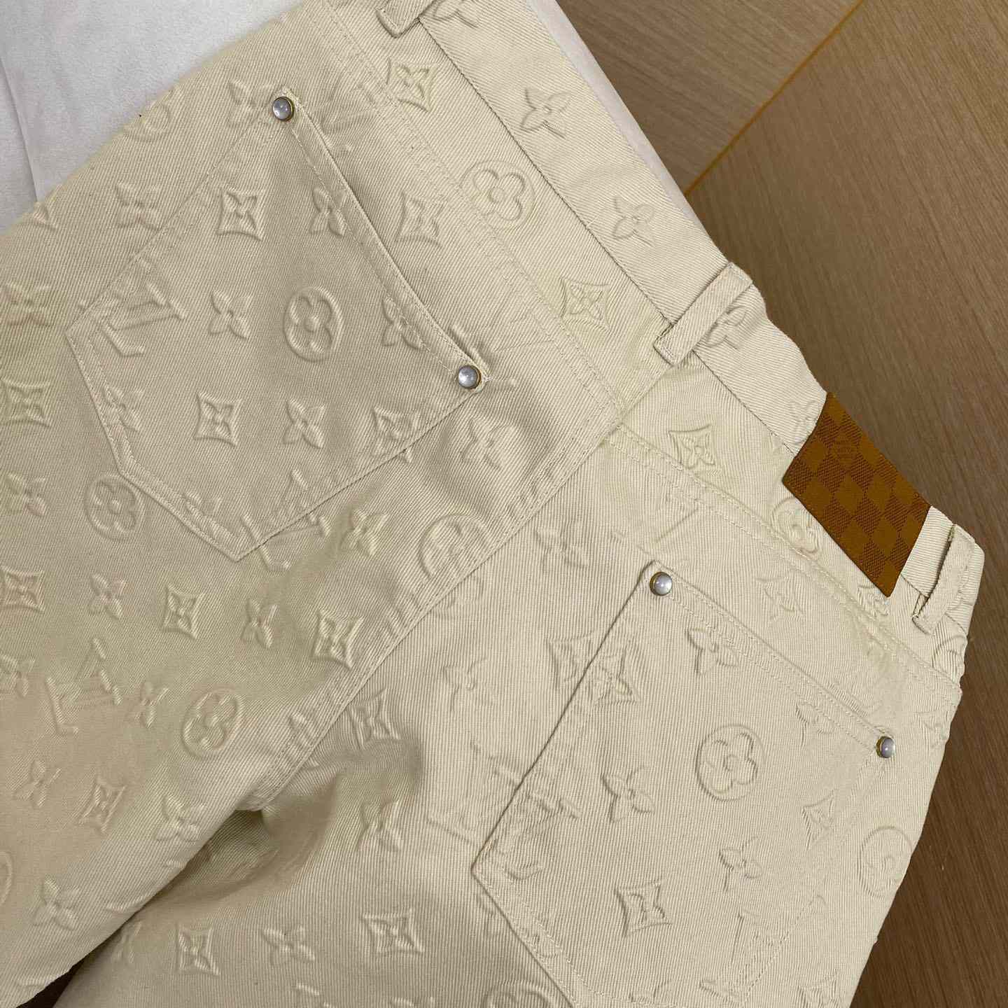 Louis Vuitton Damier Denim Pants - EUR FASHION