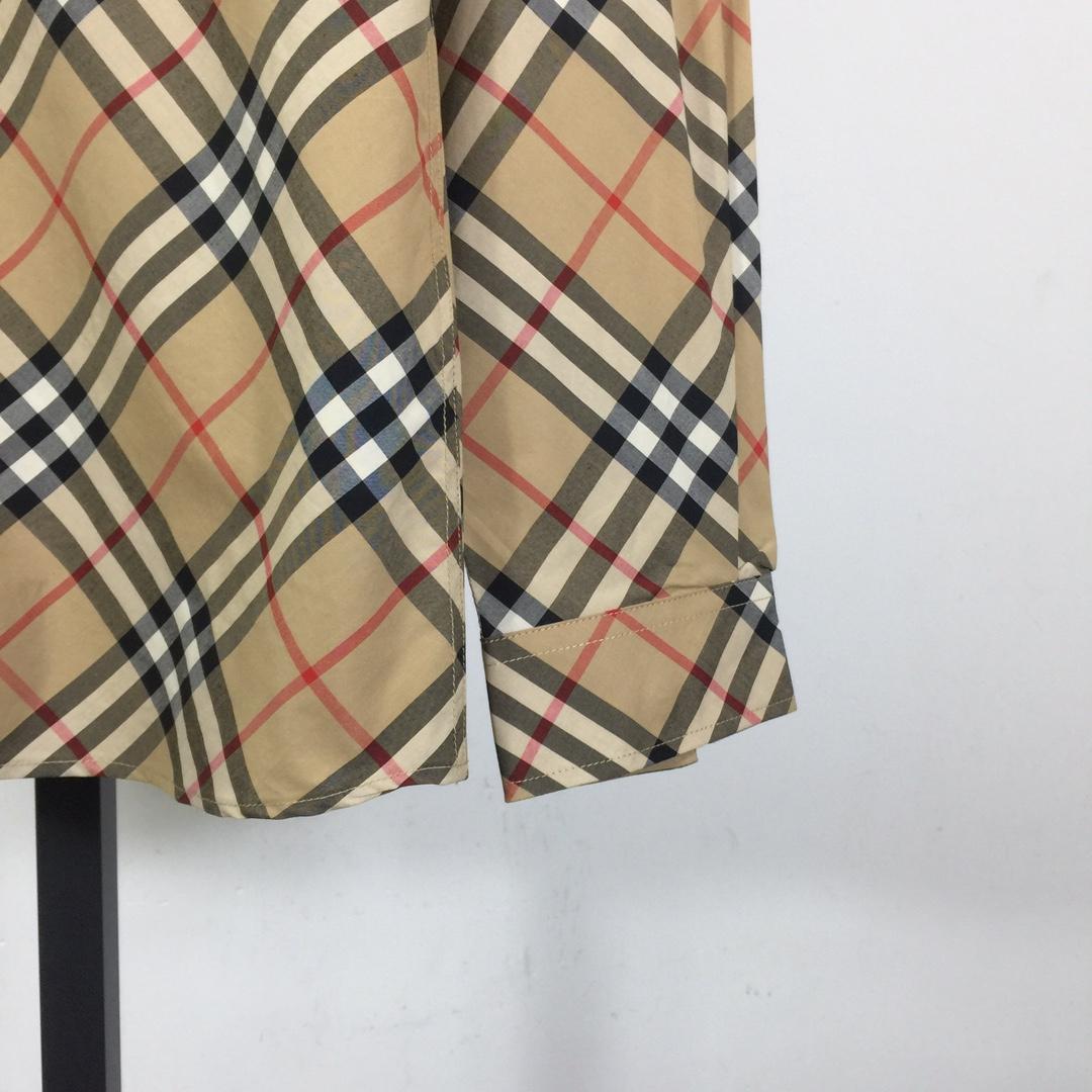 Burberry Check Cotton Shirt - EUR FASHION