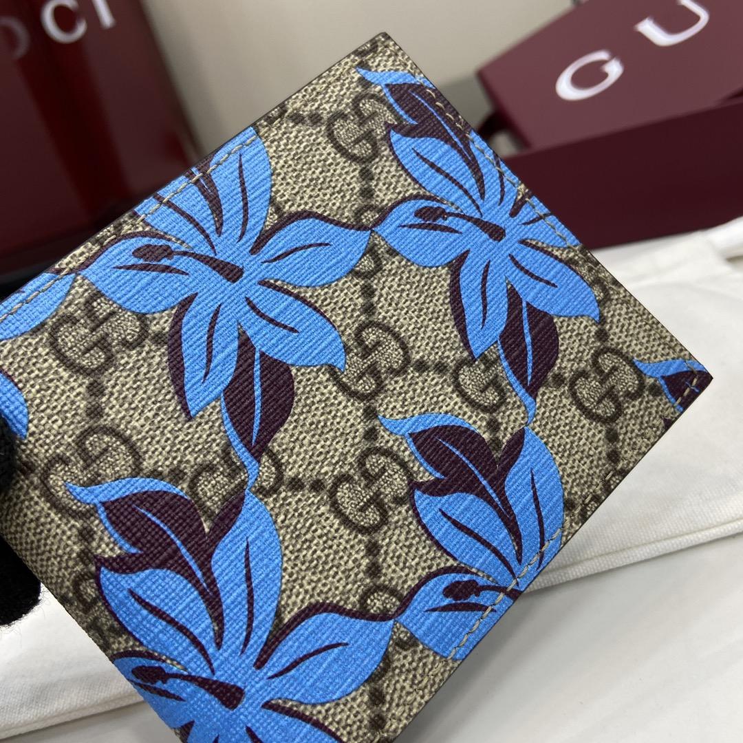 Gucci Bi-fold GG Printed Wallet - EUR FASHION