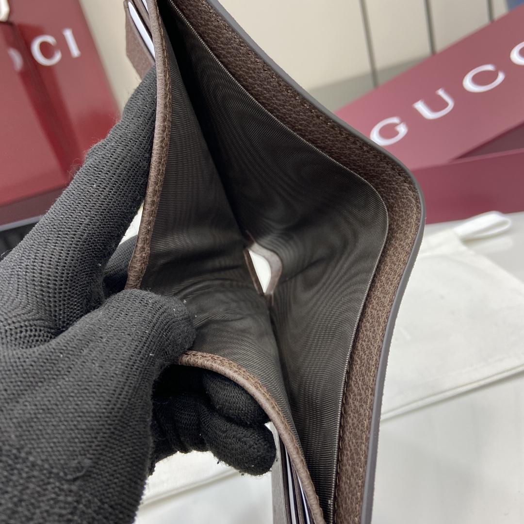 Gucci Bi-fold GG Printed Wallet - EUR FASHION