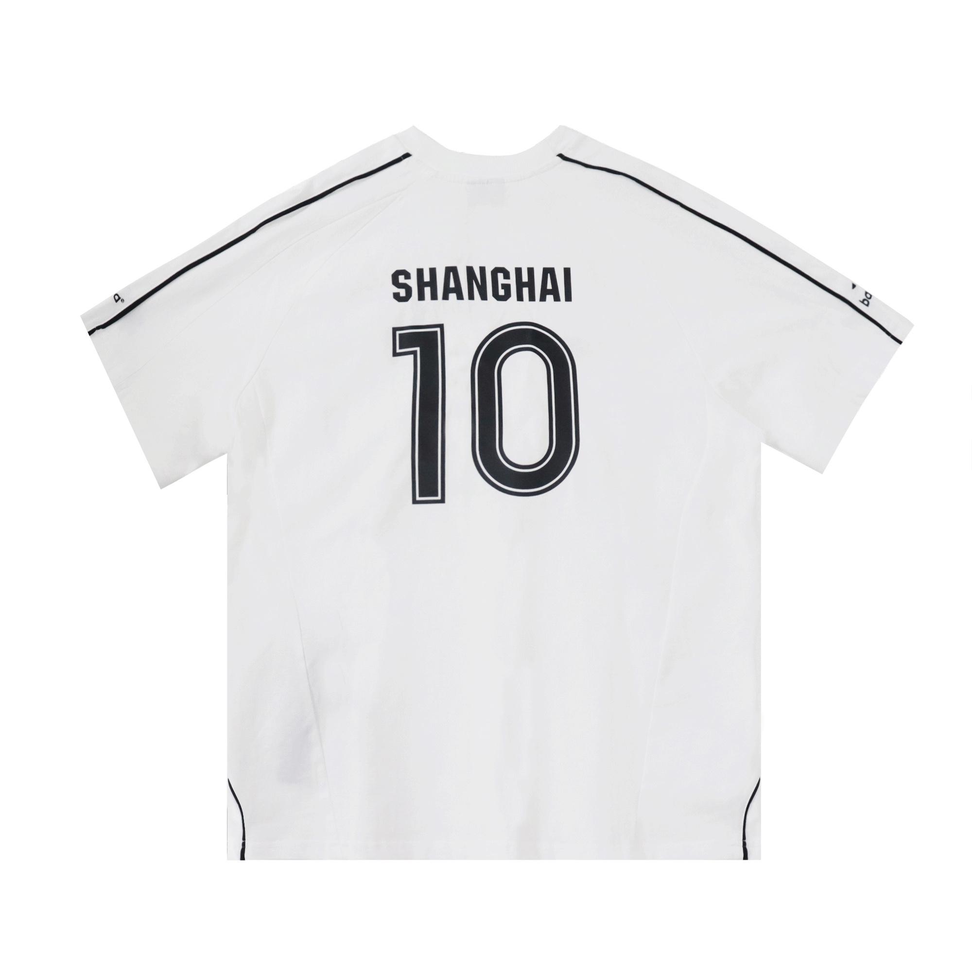 Balenciaga Paris Soccer T-Shirt Oversized In White - EUR FASHION