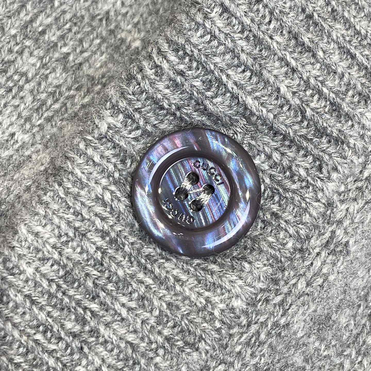 Gucci Wool Cashmere Cardigan With Intarsia  - EUR FASHION