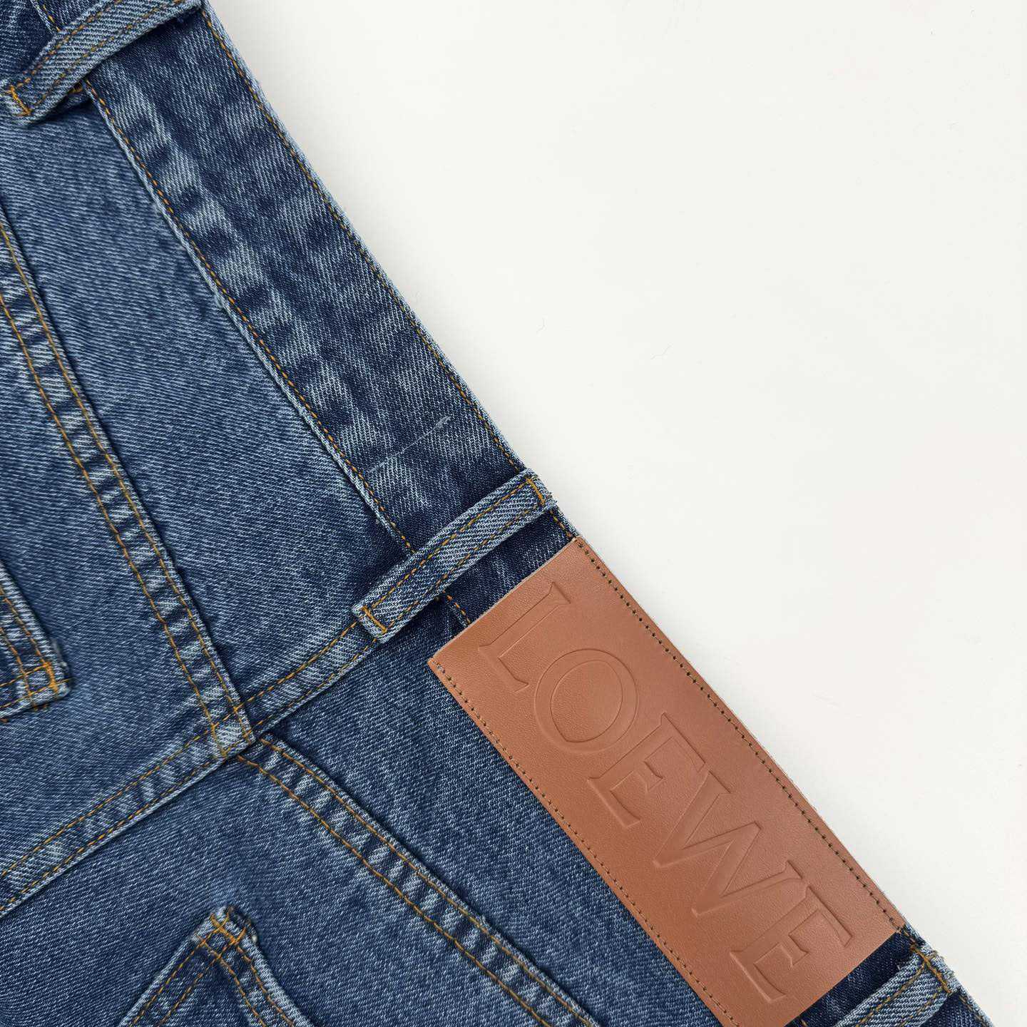 Loewe Anagram Baggy Jeans 'Blue Denim' - EUR FASHION