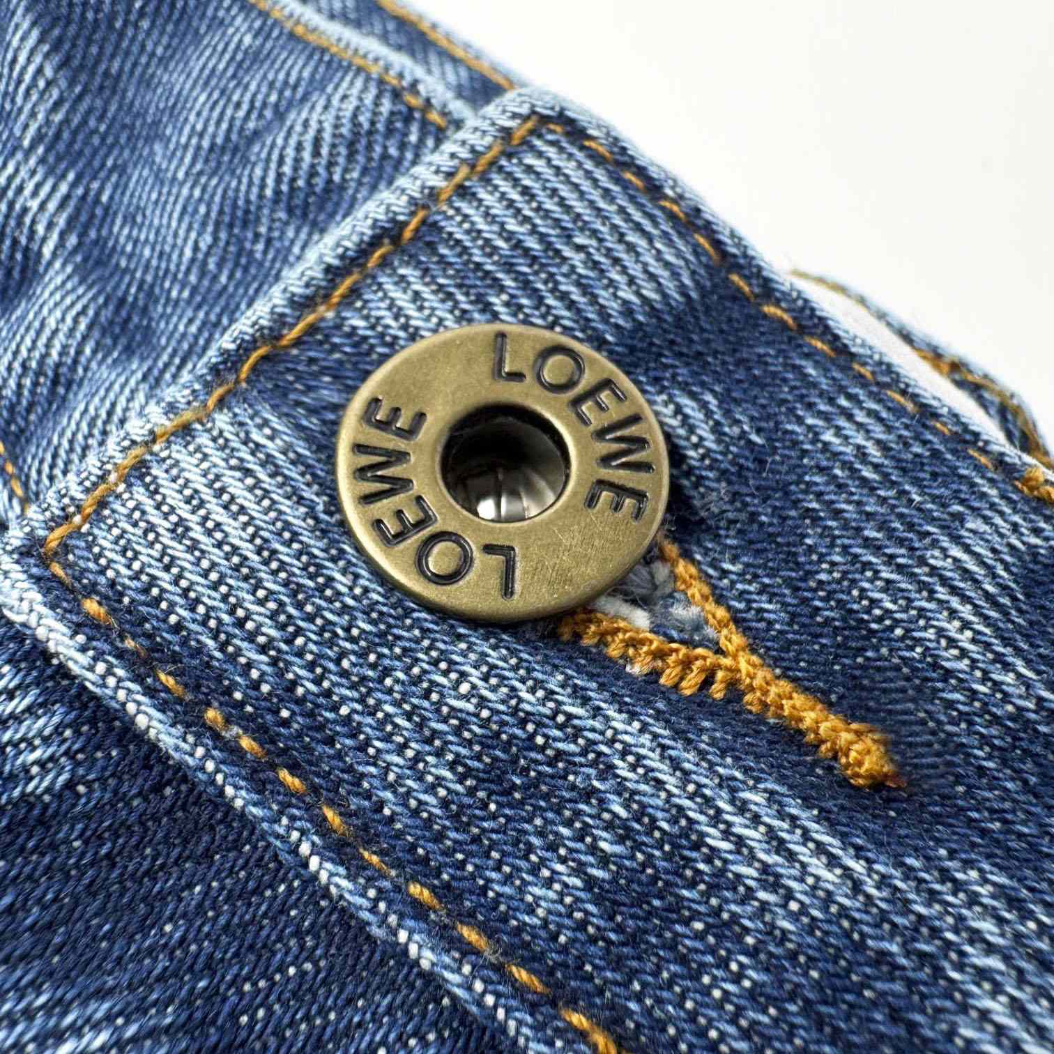 Loewe Anagram Baggy Jeans 'Blue Denim' - EUR FASHION