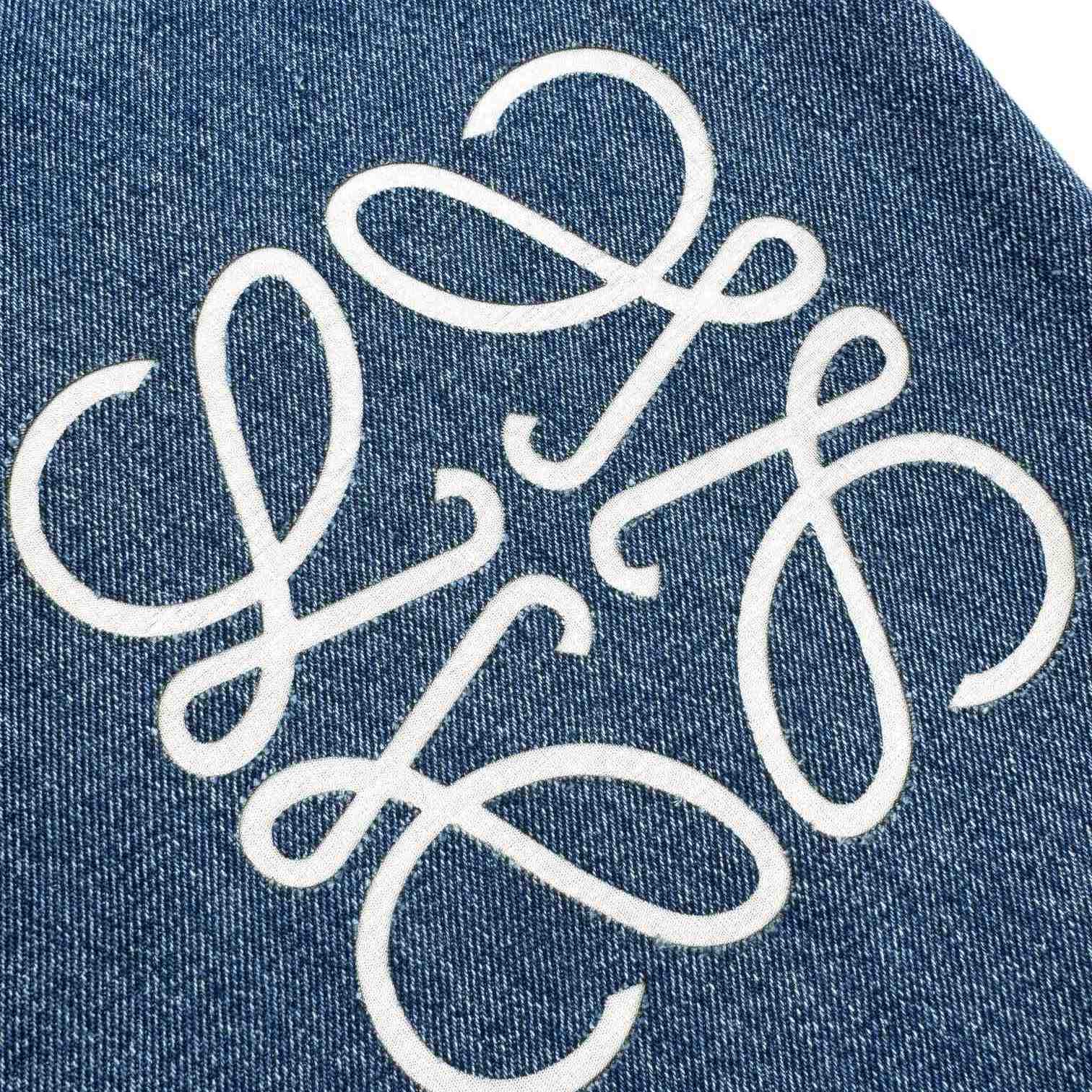 Loewe Anagram Baggy Jeans 'Blue Denim' - EUR FASHION