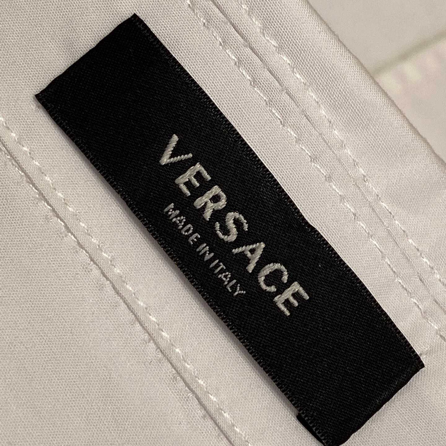Versace Barocco Sea Cotton Shirt - EUR FASHION
