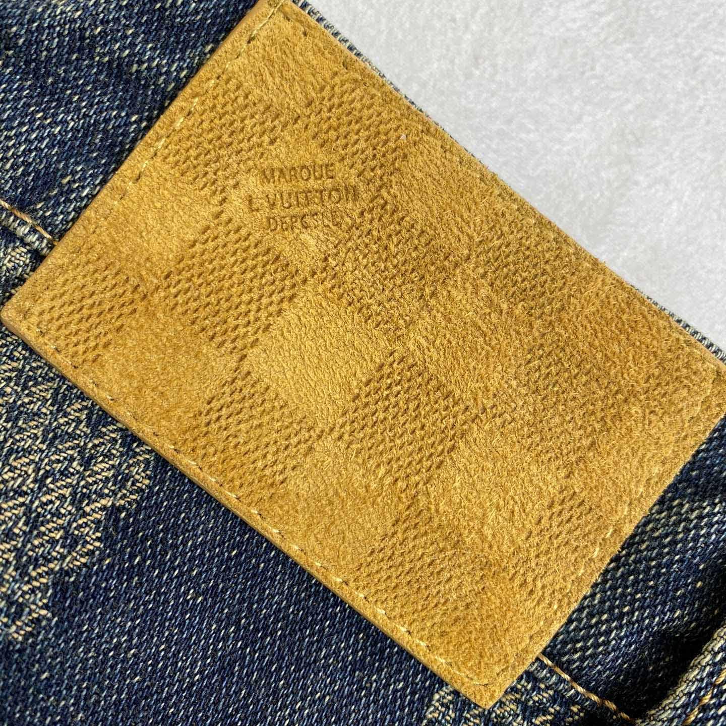 Louis Vuitton Damier Denim Pants - EUR FASHION