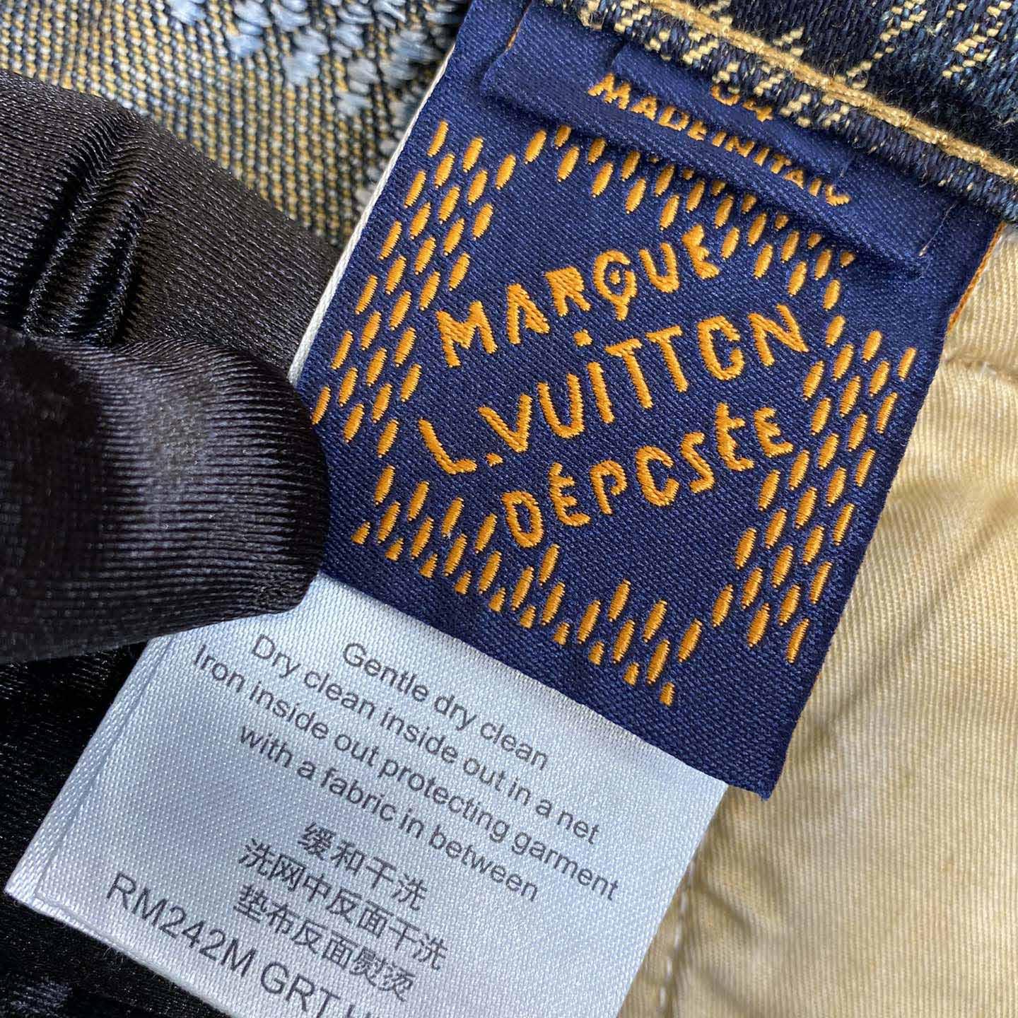 Louis Vuitton Damier Denim Pants - EUR FASHION