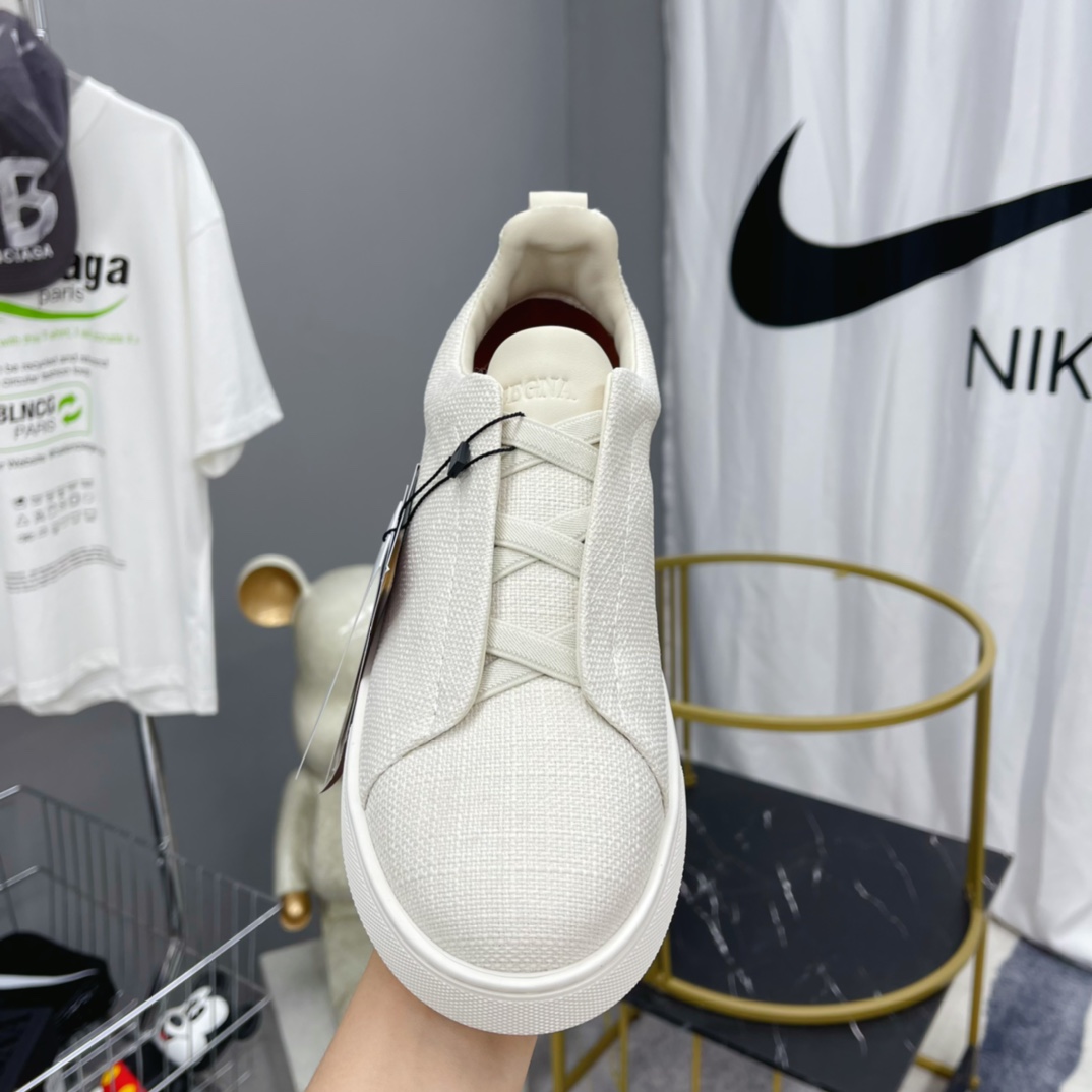 Zegna Triple Stitch Sneakers - EUR FASHION